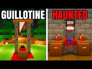 10 SIMPLE SCARY BUILD HACKS in Minecraft