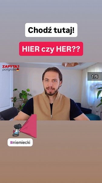 HERE - hier or her? #course #lesson #german #learning