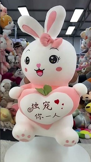 Cute bunny plush toy # Plush Toy # Gift for Girls # Valentine's Day Gift