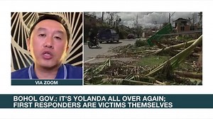 19K views · 255 reactions | WATCH: Governor Art Yap, in an interview over ANC's Headstart shared that he has been living in a hotel after his two-story house in Loboc was inundated by floodwater. In the same interview, he also reported that some 80,000 individuals have lost their homes or displaced and have been taken to evacuation centers. Yap said everyone has been affected by the typhoon from the governor "all the way down to the common tao." | The Bohol Chronicle | Facebook