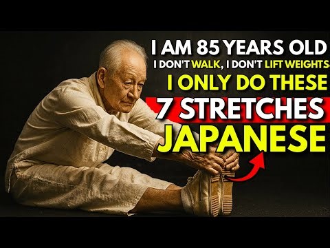 Over 60? These 7 Japanese Stretches Transform Your Mobility Fast
