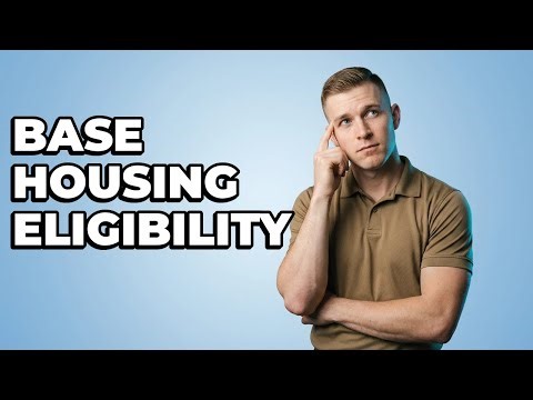 Who Qualifies For Air Force Base Housing?