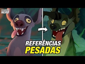 8 VEZES que as HIENAS de A Guarda do Leão IMITARAM SHENZI, BANZAI e ED | O Rei Leão