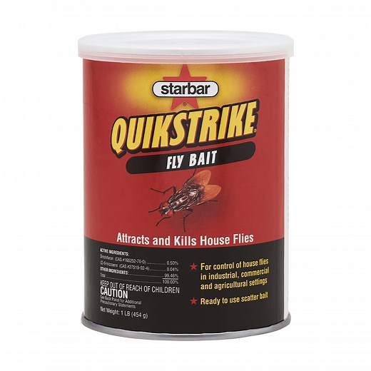 QuikStrike Fly Bait | Fast-Acting Scatter Bait for House Fly Control