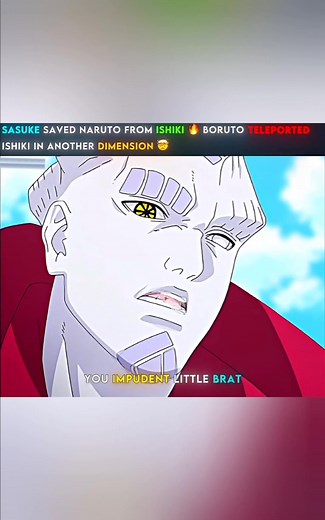 52K views · 2K reactions | Sasuke Saved Naruto from Issiki Boruto Teleported Issiki from another Dimension | Naruto Anime Reels | Facebook