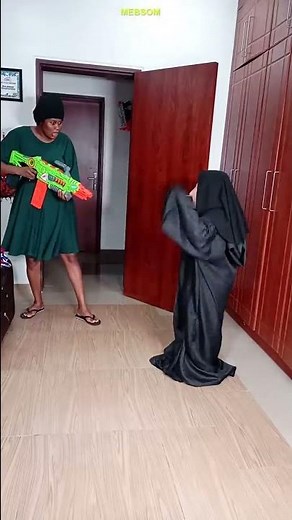 DOUBLE PRANK SCARY NUN & Alien prank Monster Funny Prank try not to laugh funny TIKTOK 2022 P12