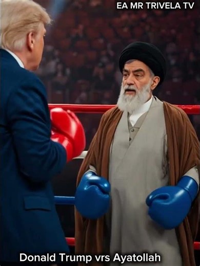 Donald Trump vrs Ayatollah 2 #Trump #Ayaollah Khamenei .#bbcnews #wwe #cinematiccomedy
