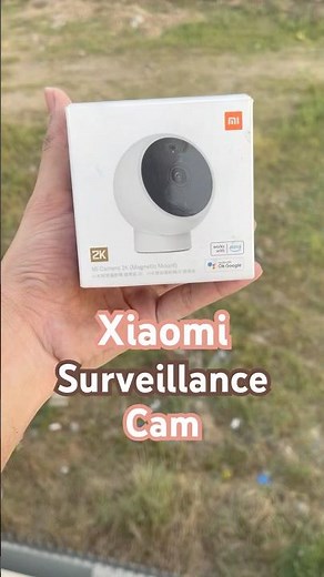 The Xiaomi Mi Camera 2K Magnetic Mount is a compact indoor security camera high-resolution video