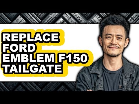 How to Replace Ford Emblem F150 Tailgate - Step by Step