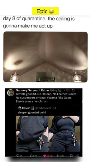 Day 8 of quarantine: even the ceiling looks like it’s judging my life choices 😂#viral #trending #uk