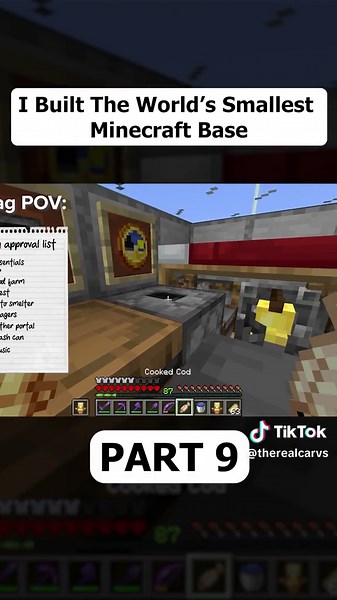 Building the Smallest Minecraft Base - Hardcore Edition