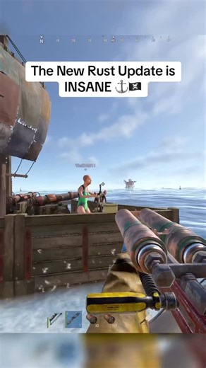 BBraden on Instagram: "The New Rust Update is INSANE ⚓️🏴‍☠️ #rustgame #rustupdate #rusttok"