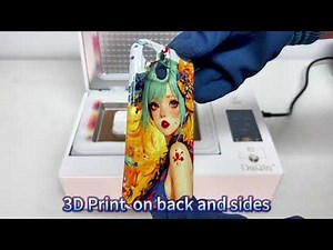 3D sublimation phone case printing machine for mobile phone accessories store