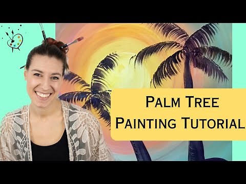 Beginner Palm Tree Painting Tutorial