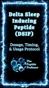 How to Use Delta Sleep Inducing Peptide (DSIP) | Dosage, Timing, and Usage Guidelines #peptides