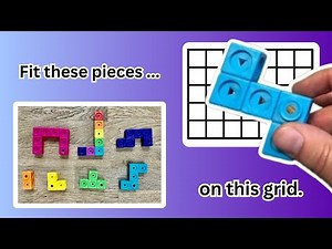 7-piece puzzle | Numberblock 35 | A fun and funky build-and-solve puzzle | Level 5