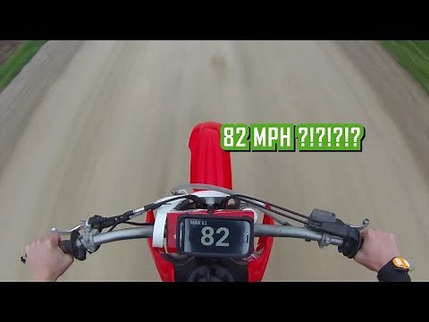 Honda CRF150R Top Speed