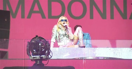 Madonna wows her diehard fans during pop-up concert in Times Square