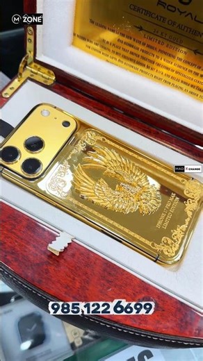 24K PURE GOLD iPhone 17 Pro Max?! 😱 Luxury Unboxing at M Zone l Vijayawada