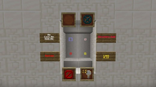 How to use the structure void in Minecraft