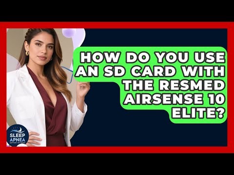 How Do You Use An SD Card With The ResMed AirSense 10 Elite? - Sleep Apnea Support Network