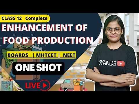One Shot | Class 12 | Chapter 11 - Enhancement of Food Production | Gyanlab | Anjali Patel