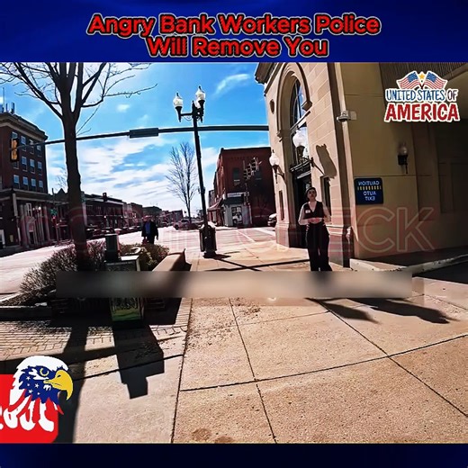 Angry Bank Workers Police Will Remove You | Malkom Afrox