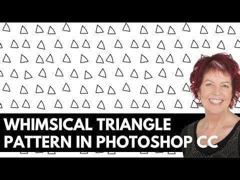 Photoshop - Random Triangle Pattern