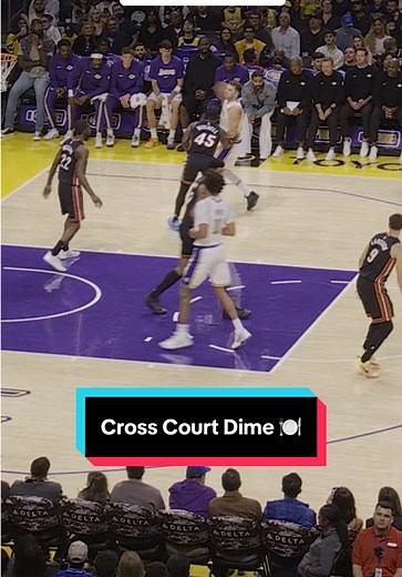 Luka Doncic's Incredible Cross Court Pass to the Corner