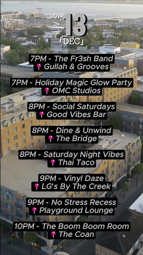 Things To Do in Charleston, SC this Weekend! (Dec 12-14) 🎄