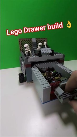 The smoothest Lego drawer you will ever see. #lordgronkbricks #legostarwars #starwars #DreamTrackAI