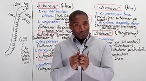 W5 Questions in English: Wherever Whenever Whatever Whoever Whyever