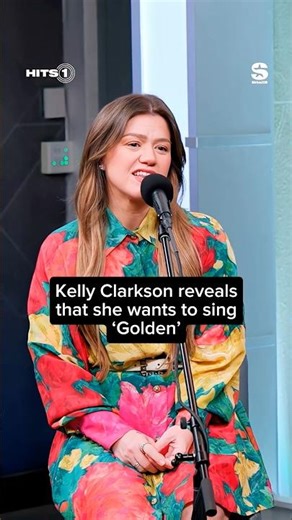 Kelly Clarkson says she wants to sing Golden KPop Demon Hunters EJAE #arianagrande #kellyclarkson