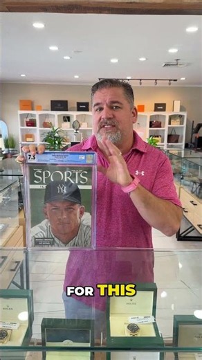 This 1956 Mickey Mantle Sports Illustrated is HOT right now 🔥