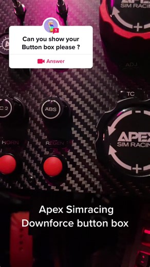 Sim Racing Setup: Exploring the Downforce Button Box