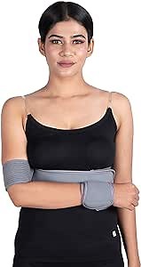 Wonder Care WC shoulder support brace arm slings shoulder immobilizer, youth shoulder brace- stabilizer Compression Brace rotator cuff surgery sling, left-right arm sling-Size5 (46"-52")