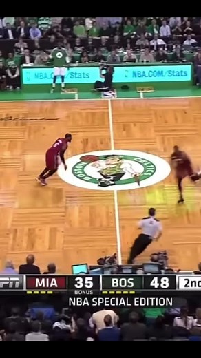 LeBron James Poster Dunk Against Celtics | NBA Highlights