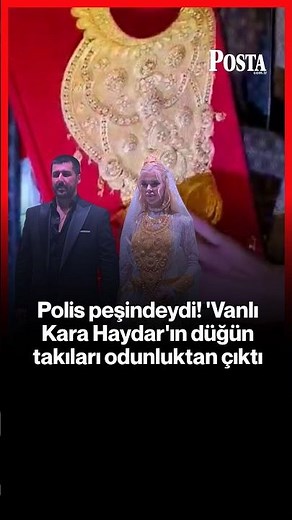 The police were on his trail! 'Vanlı Kara Haydar's' wedding gold found in a woodshed
