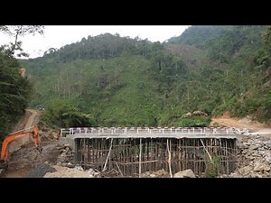Lên thăm cầu Làng Mảnh anh em team tiếng Gọi Vùng Cao gần hoàn thiện rồi