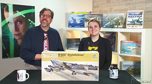 In this episode of the New Product Rundown, Aaron "Hulk" Skinner and Elizabeth "Batman" Nash open up the boxes of: Wingsy Kits' 1/48 scale Claude Panda's 1/35 scale Husky Trumpeter&HobbyBoss' 1/48 scale Flanker Hasegawa's 1/700 scale Tatsuta Italeri Official Account's 1/72 scale B-52 Leave your comments below! | FineScale Modeler Magazine