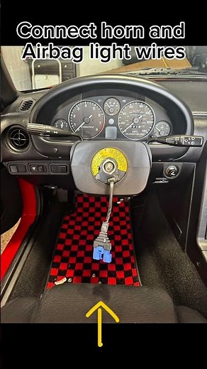 Momo Steering Wheel Install ! #miata #installation #mazdamiata #momo #steeringwheel #shorts #car