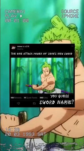 🔥zoro's new sword 🗡️😈#zoro#anime#luffy#new sword#onepiece