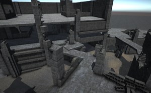 Modular Concrete Fortifications | Asset Package | Aquarius Max