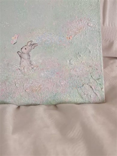 Whimsical Shabby Chic Acrylic Painting Inspiration