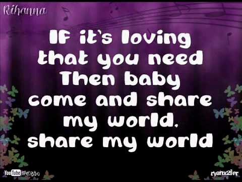 Rihanna - If It's Lovin' That You Want Lyrics