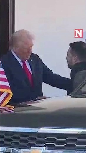 Trump Welcomes Zelensky Into White House To Discuss Mineral Deal