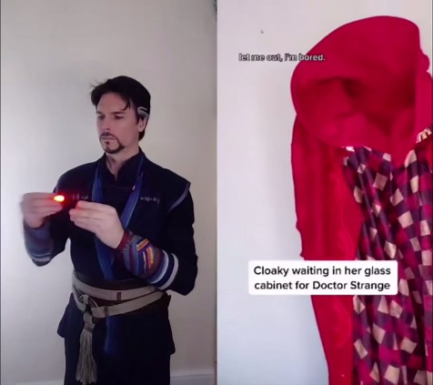 Duet with cloakoflevitation – Doctor Strange Cosplay Magic!