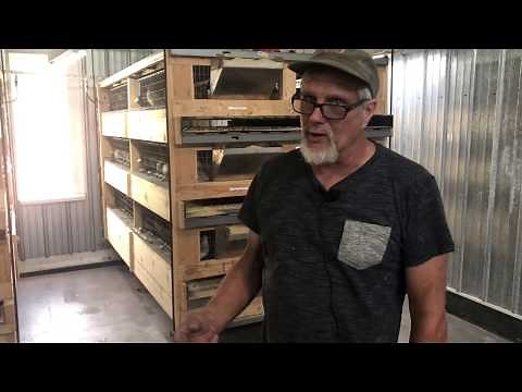 Tour of the main barn. The how and why we built our main barn to house thousands of quail!