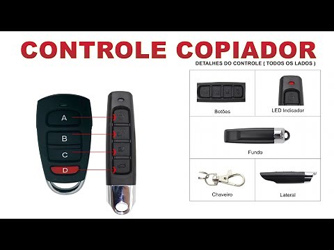 Slim Copier Control, have a copy of your automatic gate and car alarm control.