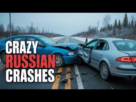 Russian Car Crash, Best Dash Cam, CAR CRASH COMPILATION 2025 &40 (w/ commentary)
